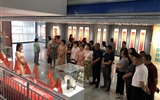 經(jīng)濟管理系黨總支開展參觀“紅色文化藝術(shù)館”，獻禮建黨100周年活動